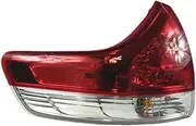 Taillight Compatible With Toyota Sienna 2010 2012 2013 2014 2015 Car Accessories Tail Light Assembly Brake Lights Turn Signals(Left side 1PCs)