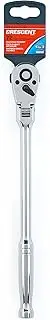 Crescent CRW14 1/2" Drive Flex Head Ratchet with Polished Handle