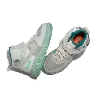 Nike 休閒鞋 AF1 HI UT 2.0 運動 女鞋 高筒 經典款 中國風 靴款 球鞋穿搭 藍 灰 DQ5358-043 [ACS 跨運動]