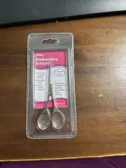 Allary Embroidery Scissors NEW - 3.75" Gold Plated Handles #237