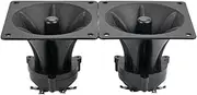 NPKNGZTATW 2Pcs Tweeters 85MM Piezoelectric Tweeter Loudspeaker 150W Ceramic Buzzer Treble Square Audio Speaker Bookshelf Audio