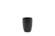 Salt&Pepper Suds Emboss Tumbler Black 8x11cm