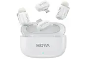 Boya Mini 13 Wireless Microphone Type-C and Lightning (White)