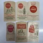 Lot of 6 NOS No Drip Coca-Cola Bottle Protectors #1