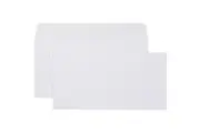 Cumberland DLX Envelopes Plain Face Strip Seal 80GSM 120x235mm White Box 500