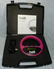 Halo Microchip Scanner with Carry Case PINK
