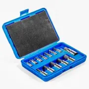 XtremepowerUS 13pc MM Metric Hex Allen Wrench Bit Socket Tool Chrome Vanadium