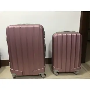 二手粉色行李箱20寸限面交