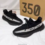 【LEEIN】ADIDAS YEEZY BOOST 350 V2 CORE BLACK WHITE 黑白 BY1604