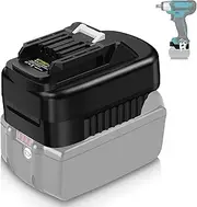 Adapter for Makita 18V to 12V Tools, for Makita 18V Battery Convert to for Makita 12V Max CXT Lithium Ion BL1021B BL1016 Batteries, Work for Makita 12V Cordless Power Tool(No Battery)