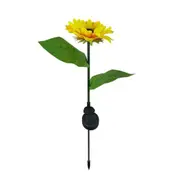 Outdoor Sunflower Solar Light Waterproof Garden Decor Yard Stake Decor Lights
