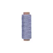 2-Pack [Light Grey] Premium Waxed Polyester Thread for Leather Crafting, 1mm x 1