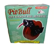 Pit Bull 50 FT Air Hose Reel with Self-Retracting Spring - garage air tools