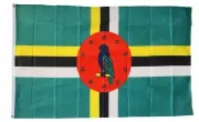 DOMINICA FLAG 3 x 5 FOOT FLAG - NEW 3x5' POLY FLAG FREE SHIPPING