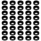 M5 Finish Countersunk Washer 60pcs Aluminum Alloy Flat Cup Screw Gasket Black
