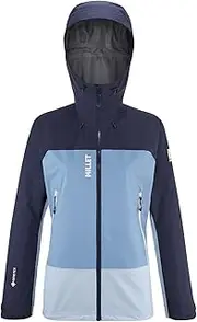 [MILLET] MIV9332 Waterproof Jacket, Women's, Kamet Gore-Tex Jacket, coronet blue/sapphire (New LOGO), L