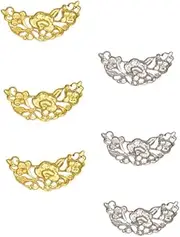 [HONMEET] Bridal Iron Crescent Hair Pins 100 Pcs Set Wedding Hair Accessories for Women Diy Hairpin Fashion Headbands for Girls