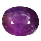 3.94 Ct. Natural Unheated Purple Sapphire Gem WITH GLC CERTIFY