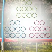 10Pcs Trampoline Elastic Rope Elastic Ties Sturdy Heavy Duty Bungee Cord