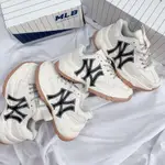 NY BLACK NY MLB 運動鞋, NY 皮革男女運動鞋, 鞋墊增高 4CM 全尺寸 (36-43) 🕝