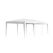 NNEDSZ Gazebo 3x9 Wedding Party Marquee Tent Outdoor Event Camping Shade White
