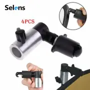 4x Photography Background Reflector Disc Holder Clip Clamp fr Tripod Light Stand