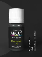 Arcus 535 - Enamel paint USAF ANA 622 Jet Saturated color 10ml