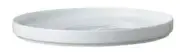 Oneida SD1301016 Luzerne Scandi White 6.25" Ceramic Plate - 3 Doz