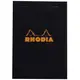 RHODIA Head Stapled Pad/ A6/ Black/ Squared eslite誠品