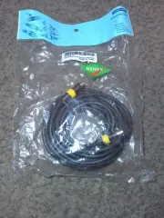 S-VIDEO RCA AUDIO / VIDEO CABLE MALE TO MALE - 3.5MM 25FT