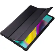 Cowhide Texture Horizontal Flip Leather Case for Galaxy Tab S5E 10.5 T720 / T725, with Holder(Black)