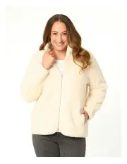 [Fella Hamilton] Caniche Warm Zip Up Jacket in Cream