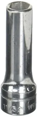 BD-611 3/8 Drive Deep Socket, 6 Point, 11/32-Inch