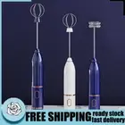 Egg Whisk Wireless Egg Beater with 2 Heads Milk Frother for Coffee Hot Chocolate