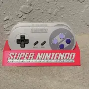 Nintendo SNES Game Controller Holder - ANY Colors | Holds 2 Controllers | Retro
