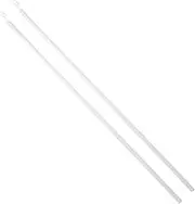 Alipis 2sets Outdoor Curtain Tiebacks with Hooks of Curtain Rod Holders for Sliding Doors White Blinds Bracket Easy Installation for Smooth Operation