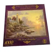 Ceaco Thomas Kinkade The Sea Of Tranquility 1000 Pieces Puzzle NEW
