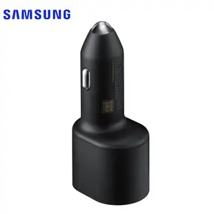 SAMSUNG 三星 45W+15W 雙口車充 Type-c+USB孔 雙孔 快充車充 車用車載充電器 PD 兩孔