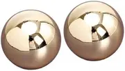 3x Elegant Glass Perfume Bottle Caps Set - 2 Pieces