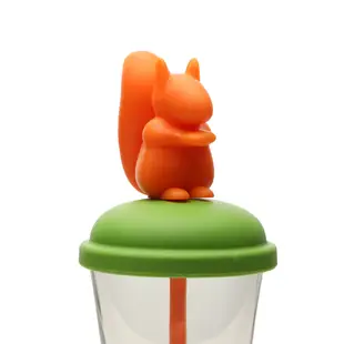 QUALY 橡果松鼠-玻璃冰棒杯 (10折)