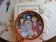 Collector's Plate “Die Geburt Christi”(The Birth of Christ) by Hedi Keller 1984