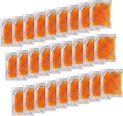 Orange Silica Gel Packets, 10 Gram 100 Packs Premium Desiccant Packs for Storage, Moisture Absorbers for Control Absorbing, Desiccant Dehumidifiers Bags for Electronics, Clothes Shoes, Jewelry, Spice (100 Pcs)