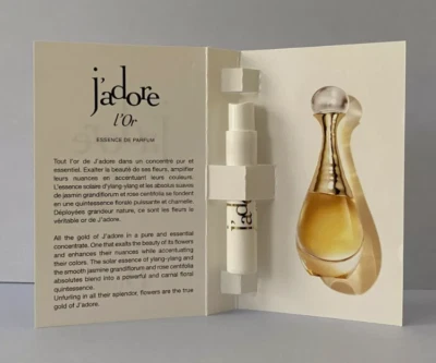 Christian Dior J'adore l'Or Essence de Parfum 1ml spray New