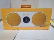 Polaroid P2 Music Player (Yellow) - Powerful Portable Wireless Bluetooth Speaker