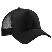 Beechfield Mens Half Mesh Trucker Cap / Headwear (Pack of 2)