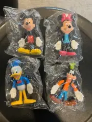 NIP Kellogg's Disney 2003 3" Bendin' Friends Figures "Mickey & Pals" Set