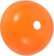 Anneome Semicircular Headbands Massage Special Ashtray Stem Valve Cap Equipment Leaf Seedling Flower Pot Semi-Ball Fitness Orange Plastic