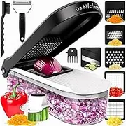 All-in-1 Vegetable Chopper for Effortless Meal Prep, AU Owned, Easy to Clean Safe Mandoline Slicer Food Chopper, Kitchen Tools & Gadgets, Vegetable Slicer Dicer Onion Veggie Chopper
