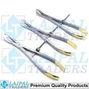 Setter Bone Holding Forceps Lock Holder Surgery Surgical Instrument 3 PCS A+