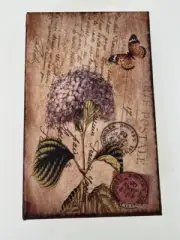 Butterfly Faux Book Secret Storage Box - Fake Book Safe Or Jewelry Box
